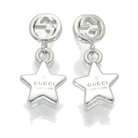 Gucci Luxury Star ⭐️ Earrings - Picture 1 of 6
